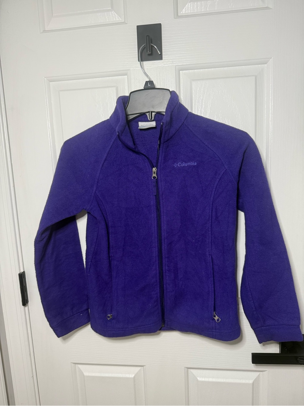 Columbia Kids Purple Full-Zip Fleece Jacket